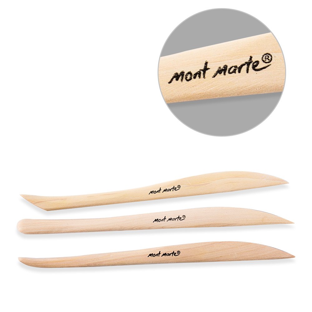 Mont Marte Polymer Clay Tools Pottery Tools Clay Sculpting Tools for Sculpting 10 pces, 3 Pack - Image 5