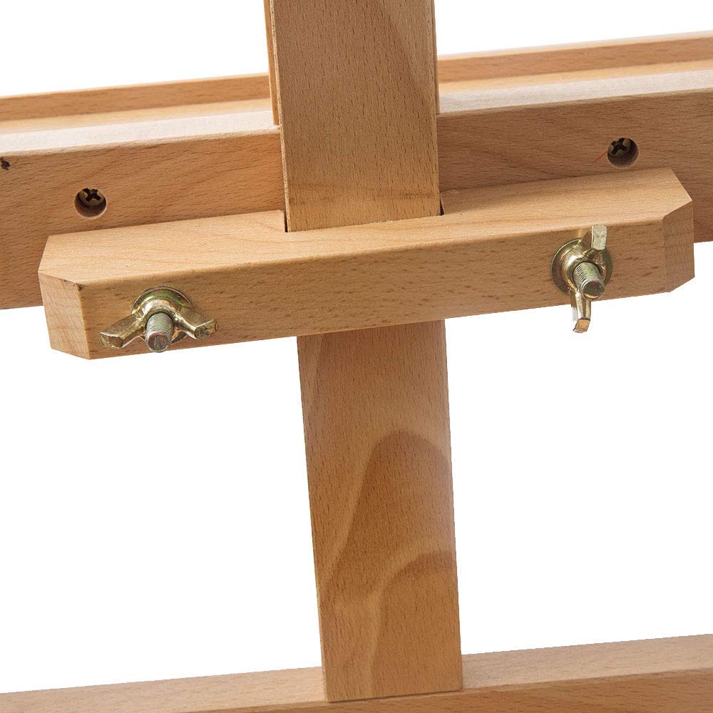 Mont Marte Signature Box Floor Easel, Beech Wood 43.5 x 44 x 150 cm (LxWxH), 17.13 x 17.32 x 59.1" - Image 7