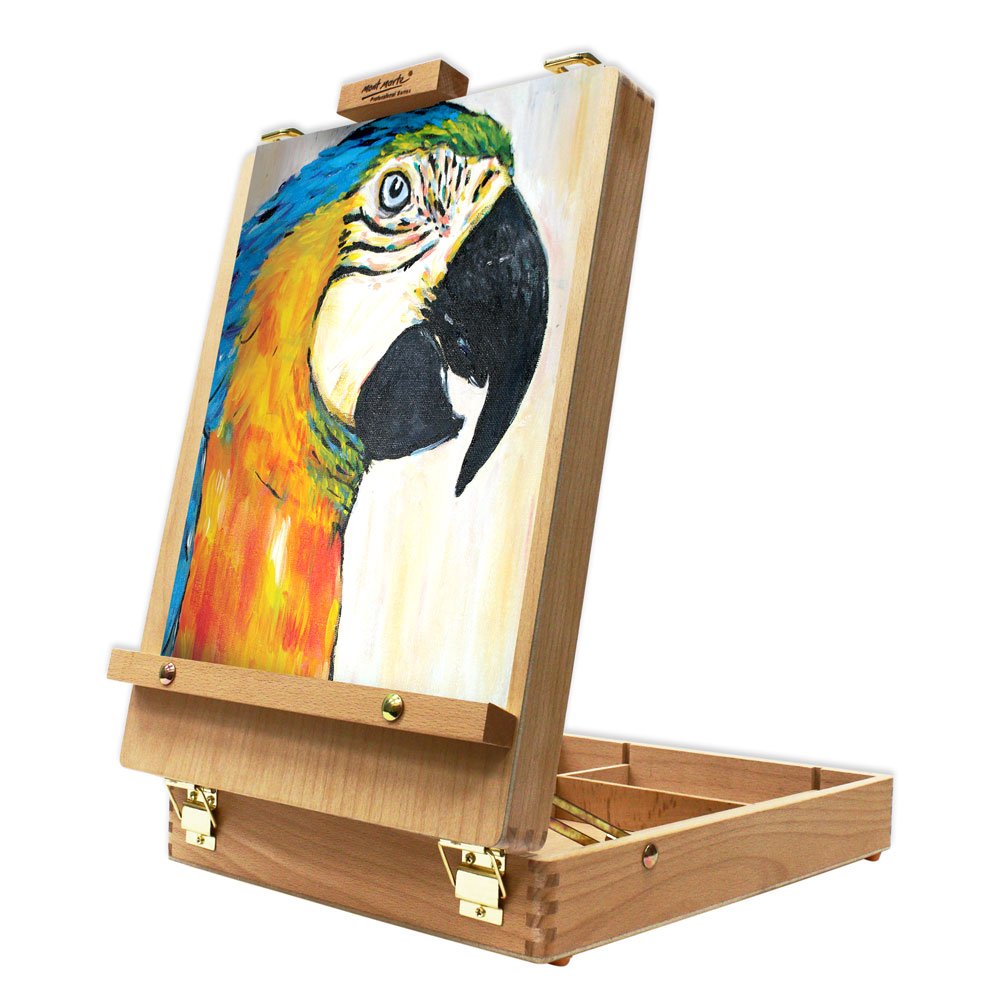 Mont Marte Tabletop Easels for Painting, Desk Box Easels for Kids Adults&Artists,Beech Wood - Image 5